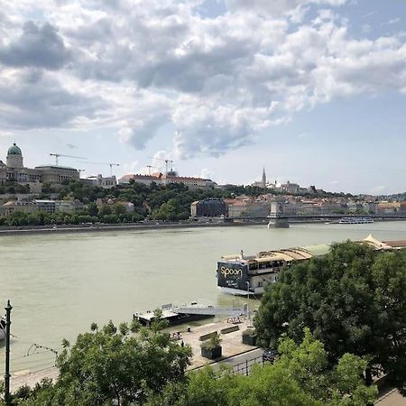 Baroque Danube Panorama Red Daire Budapeşte Dış mekan fotoğraf